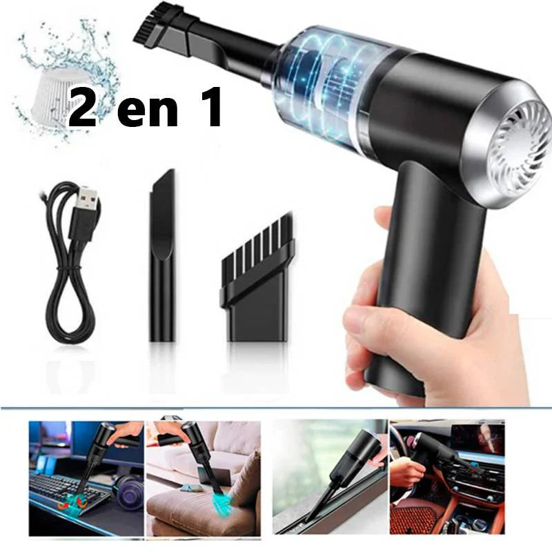 Aspiradora con luz recargable - mantén tu casa limpia con esta aspiradora/sopladora