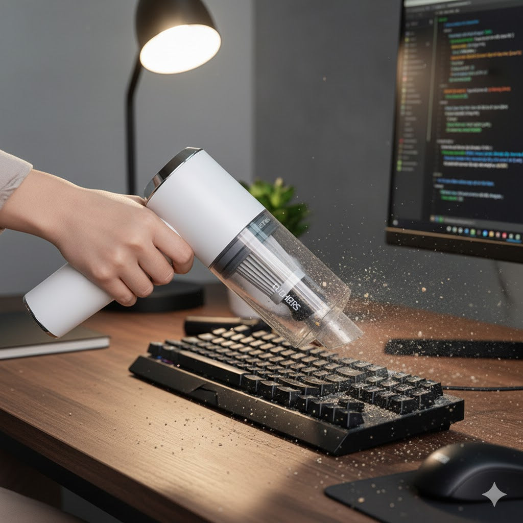 Aspiradora con luz recargable - mantén tu casa limpia con esta aspiradora/sopladora